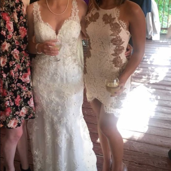 Lace mini dress - Picture 5 of 7